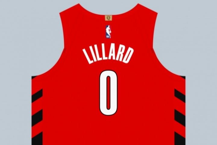 回来了！名记：利拉德将继续在开拓者穿0号 上一个就是他自己