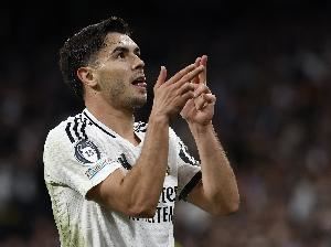 世体：迪亚斯在皇马难获主力位置，马斯坦托诺加盟后竞争加剧