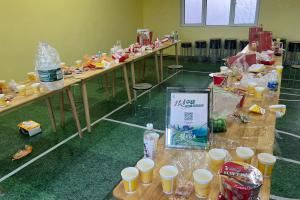 馋了😍博主：青岛赛区为客场球迷准备了肯德基，太想不到了