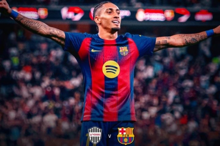 巴萨vs神户首发：亚马尔佩德里先发，加西亚首秀，拉什福德替补