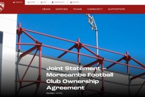 官方：莫克姆俱乐部的多数股权转让已经达成协议