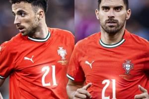 为他而战！官方：经若塔家人决定，内维斯接过若塔国家队21号球衣