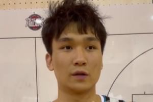 我采访到了龙狮篮球俱乐部的管子煜 他对NBA季前赛之旅有何期待呢