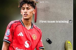 罗马诺：曼联将15岁前锋JJ-加布里埃尔提拔到一线队训练
